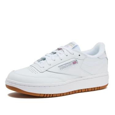 Imagem de Reebok Tênis feminino Club C Double, Branco/Goma, 5.5
