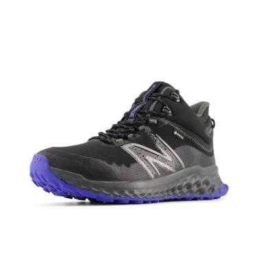 Imagem de New Balance Tênis de corrida masculino Fresh Foam Garoé V1 Midcut GTX Trail, Preto/Azul Marinho/Blacktop, 7.5 Wide