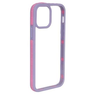 Imagem de Capa Capinha Transparente Borda Compatível Iphone 12/12Pro - Tesla Sto