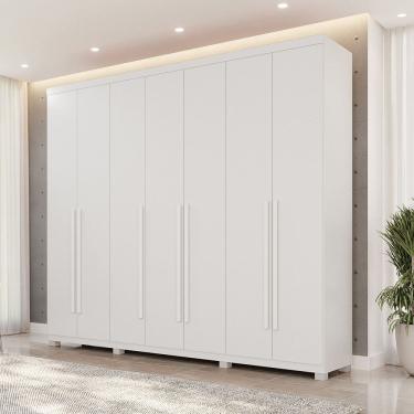 Imagem de Guarda Roupa Casal 7 Portas com Pés Istambul Benetil