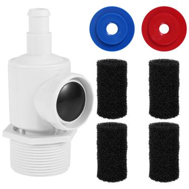 Imagem de 7un Peças de Substituição Aspiradores Piscinas para Polaris, Kit de Válvula Libertação Pressão Ligação Rápida Conetor Encaixe na Parede Compatível com Polaris 180 280 380 480 3900