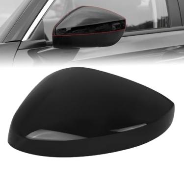 Imagem de RACBOX Capa para espelho retrovisor preto brilhante compatível com 11th Civic 2022 2023 2024, versão sem luz de seta