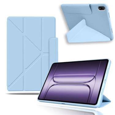 Imagem de Capa para tablet OnePlus Pad 3 de 13,3 polegadas, capa protetora NOUKAJU Tablet, suporte ajustável, resistente a quedas, antiarranhões, capa de proteção para tablet OnePlus Pad 3 (azul)