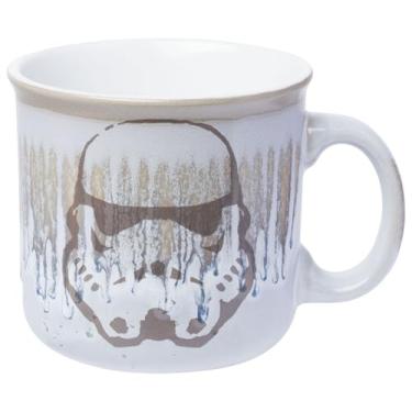 Imagem de Silver Buffalo Caneca de cerâmica Star Wars Stormtrooper esmaltada reativa, 590 ml
