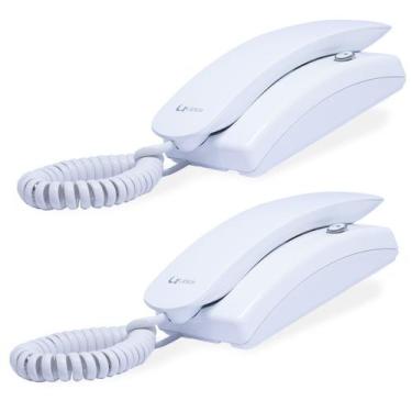 Imagem de Kit 2 Interfones Lr2015 Extensão Residencia Condominio Apartamento - L