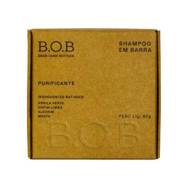 Imagem de Shampoo em Barra Purificante B.O.B Bars Over Bottles 80g