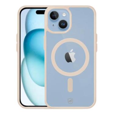 Imagem de Gshield Capa Case Capinha Compatível com MagSafe (Rosa, iPhone 15)