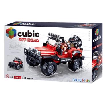 Imagem de Blocos de Montar Jeep 253 Pcs Cubic Multikids - Br2284 BR2284