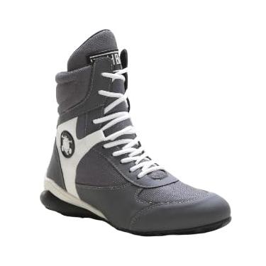 Imagem de Bota Fitness Academia, Alta Performance, Palmilha em Gel, Ideal para Musculação, Treino, Boxe (Cinza, BR, Adulto, Numérico, 39)