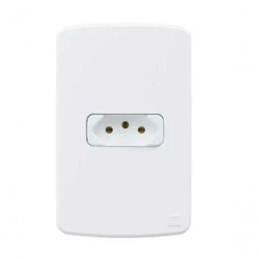 Imagem de 1 Kit Linha Composé Weg Tomada 10A + Placa Com Suporte