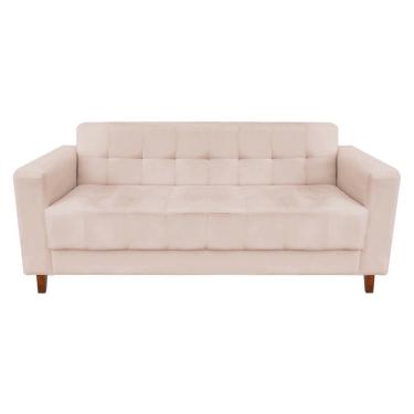 Imagem de Sofá 3 Lugares Arezzo Suede Bege D´rossi