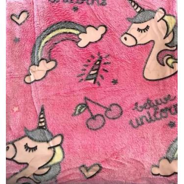 Imagem de Manta Solteiro Menino Menina Infantil Brilha No Escuro 1.80 x 2.00 - R