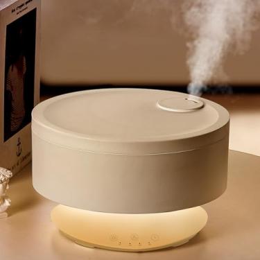 Imagem de Levoair - Humidificadores de 1,6 litros com luz noturna colorida para câmara e difusor de óleo essencial, humidificadores ultrassônicos de névoa fria para plantas de berçário de bebé, ultra