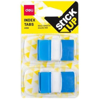Imagem de Bloco Marcador de Página Adesivo FLAG com Suporte 2X50 Folhas Bloco co