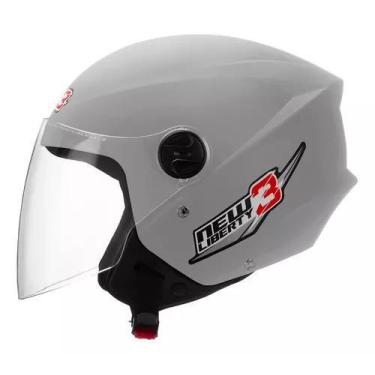 Imagem de Capacete Aberto Pro Tork New Liberty 3 Prata, 56