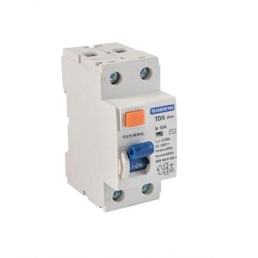 Imagem de Interruptor Diferencial Dr 2p 63a 30ma 6ka Tramontina