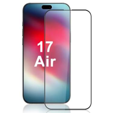 Imagem de [GL CASES] Pelicula Compatível Com iPhone 17 AIR Anti Risco Pelicula De Vidro Temperado 3D 9H Proteção Com Cobertura Total Da Tela + Kit Limpeza Para Aplicação Livre De Bolhas