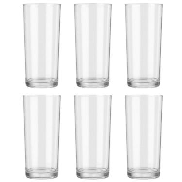 Imagem de Conjunto de Copos de Vidro 250 ml 6 Peças - Quanhe