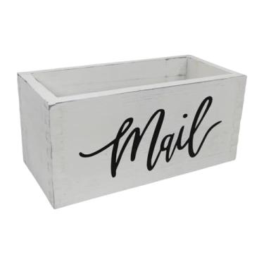 Imagem de Baoblaze Suporte para classificador de correspondências, organizador compacto para dormitório, organizador de correspondências de mesa, envelope, porta-contas, C