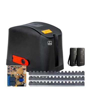 Imagem de Motor de Portão Garen Fit Ramp Speed 220V 1/4 HP com 3m de Cremalheira e 2 Controles Remoto