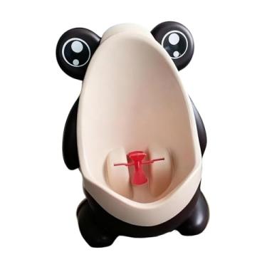 Imagem de menolana Mictório infantil para treinamento de xixi pendurado, leve, desenho animado, com alvo de mira, mictório infantil para bebês, Marrom