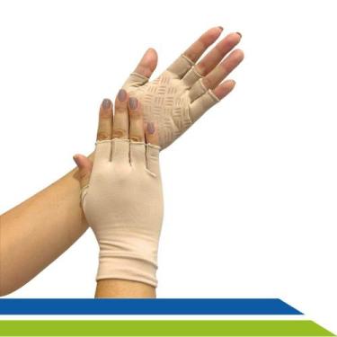 Imagem de Luva Curta Proteção Solar FPU50+ Antiderrapante- Par- Flambé - Cód.LV0