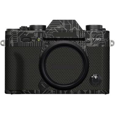 Imagem de X-T30 X-T30II Película protetora de vinil antirarranhões para câmera FujiFilm X-T30 Mark II XT30II (Circuit Titanium)