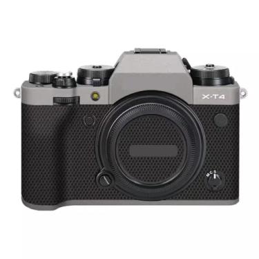 Imagem de Adesivo de capa de câmera X-T4 para FujiFilm X-T4 película protetora antiarranhões decoração XT4 (titânio)