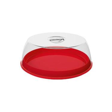 Imagem de Porta bolo plast red.vrm 29cm - UZ