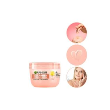 Imagem de Gel Creme Toque Seco Hidratante Antissinais Efeito Matte Garnier Pele 