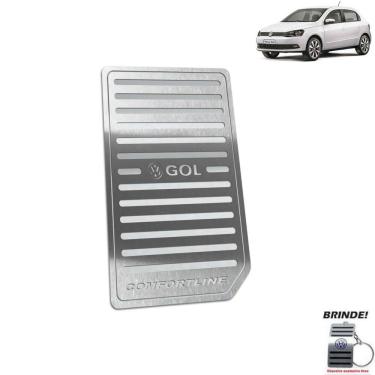 Imagem de Descanso De Pé Volkswagen Gol Comfortline G6 G7 Prata