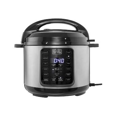 Imagem de Panela de Pressão Elétrica Black+Decker PP900G Gourmand Gris 5L 900W Inox