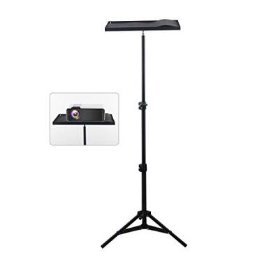 Imagem de Suporte de projetor multifuncional para laptop, 110 cm 160 cm, suporte universal para projetor, tripé, suporte, laptop, câmera, tripé, projeção, tripé (cor: 110 cm)