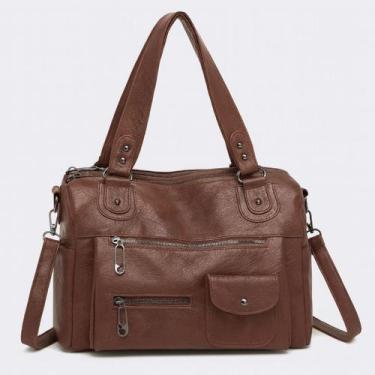 Imagem de Bolsa Feminina Média material sintético Trabalho Antifurto Chic - Alwy