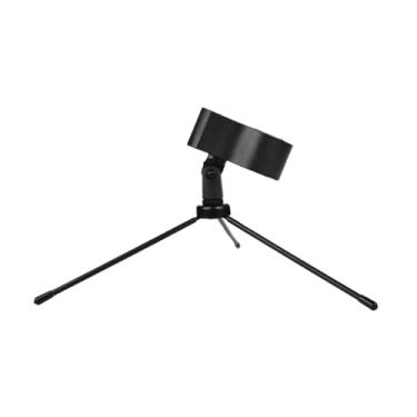 Imagem de ChuYiElegance Suporte para secador de cabelo com clipe giratório, versátil, estável, portátil, tripé dobrável para banheiro, penteadeira, sala de maquiagem