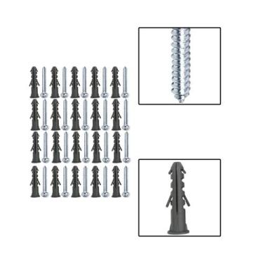 Imagem de Kit Parafuso C/ Bucha M6 20 Pçs - BOMVINK