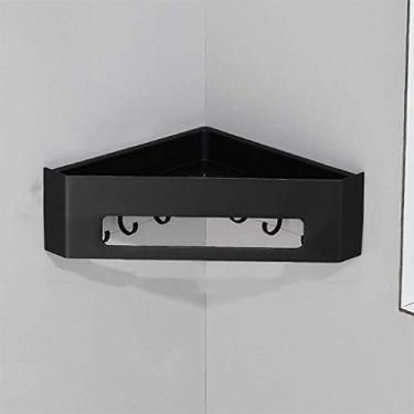 Imagem de Prateleira organizadora de canto para pendurar na parede, prateleira organizadora de especiarias, cozinha, banheiro, prateleira al prateleira