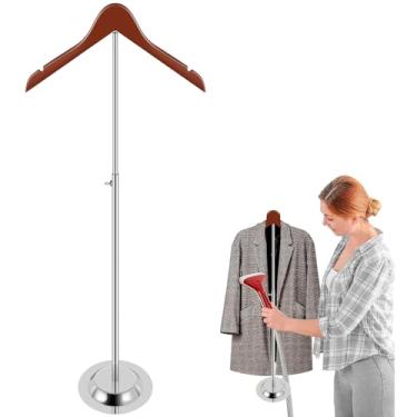 Imagem de CZZONG Suporte de exibição de camiseta 40-70 cm altura ajustável suporte de ombro suporte de camisa suporte de casaco flexível estável suporte de exibição de roupas para pendurar roupas casaco suéter