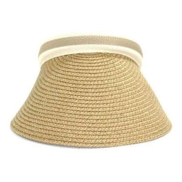 Imagem de Viseira De Praia Feminina Ultima Moda Nova Tendencia Verao - oem, M, P