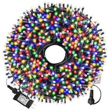Imagem de Luzes de corda de Natal XTF2015 336 pés 1000 LED 8 modos