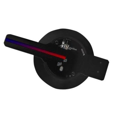 Imagem de Ventilador de holograma 3D Missyou, controle remoto WiFi LED HD de 3,5