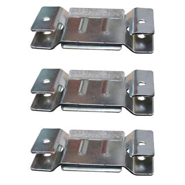 Imagem de 3 Pares de Conector de Encaixe para Móveis Sofá Cabeceira Painel Zincado G59