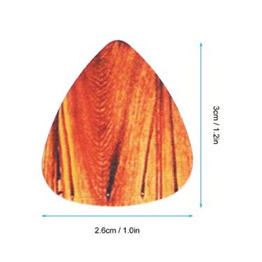 Imagem de Mingzhe Conjunto de Palheta de Guitarra de Plástico Baixo Ukelele Escolha Acessório de Instrumento Musical para Iniciantes