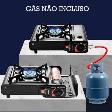 Imagem de Mini Fogão Portátil Com Chama Regulável E Segura
