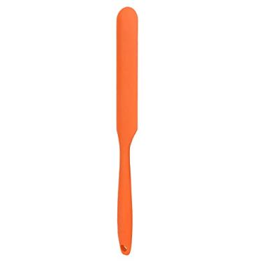 Imagem de Zhjvihx Espátula de Cera, Aplicador Ergonômico de Cera Resistente Ao Calor de Silicone, Barra de Dura Reutilizável para Aquecedor de para Salão de Beleza Doméstico (Laranja)
