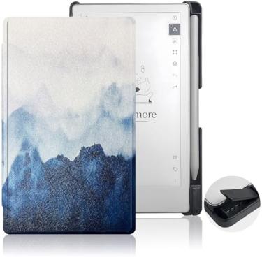 Imagem de Aippdo Capa para notável Paper Pro Move 18.5 cm 2025, capa protetora de livro com suporte de caneta embutido, com função hibernar/despertar automática.