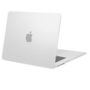 Imagem de Capa Case Para Macbook New Air 13,6'' A2681 A3113 A3239 M2 M3 M4 2022-Atual (Transparente Fosco)