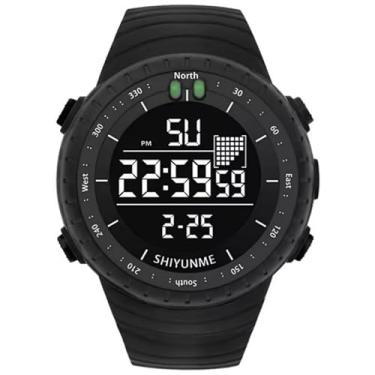 Imagem de Relógio Masculino de Pulso Original esportivo PALADAR digital, à prova d'água, com retroiluminação por LED