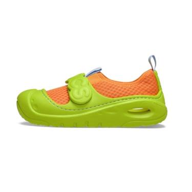 Imagem de Crocs Tênis aquático esportivo Swiftwater Splash infantil, Peixe Koi, 34/35 EU