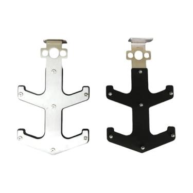 Imagem de kowaku Suportes para Barras de Musculação Montados em Rack, Acessórios Elegantes, Suportes de Metal para Barras de Academia em Garagem.